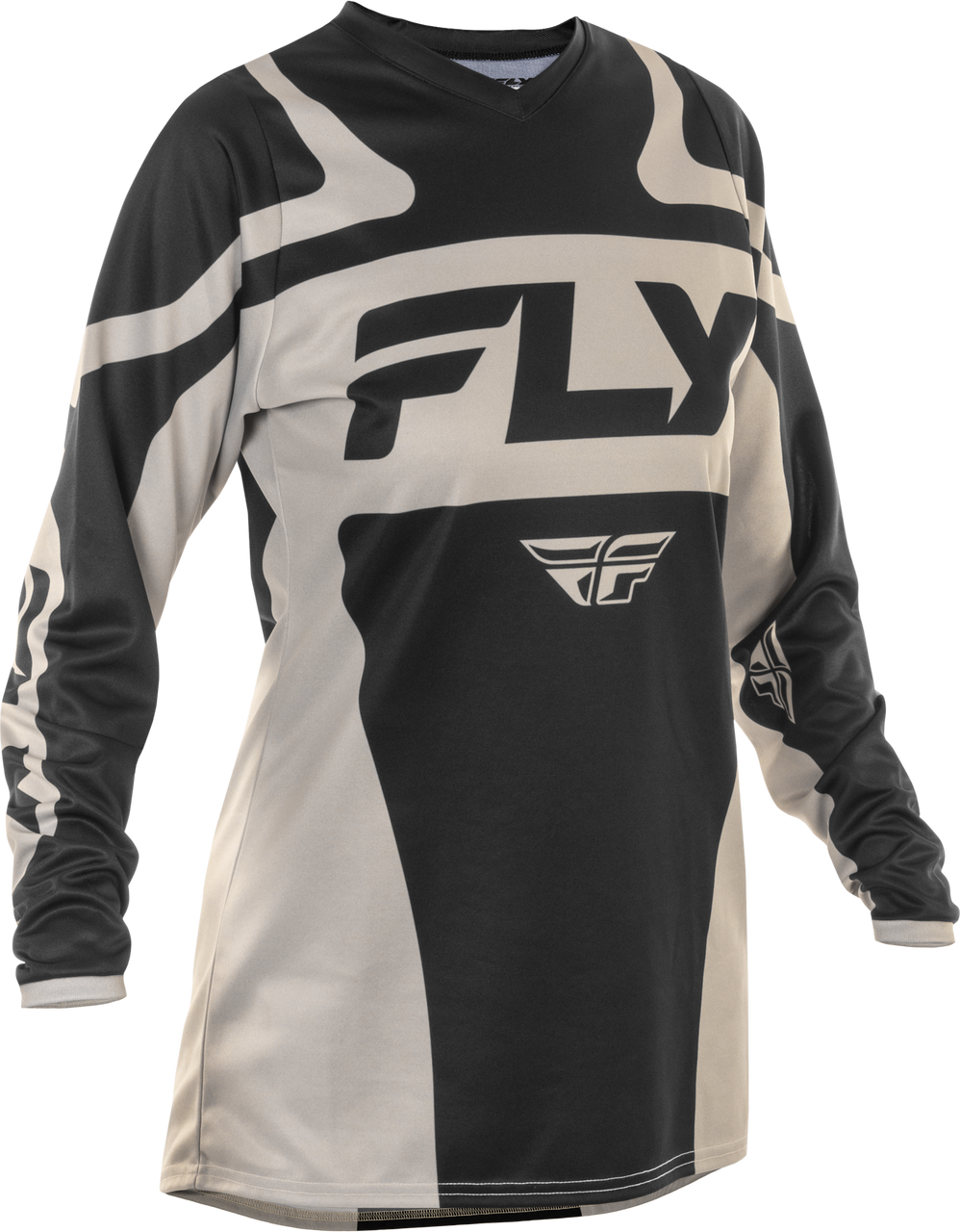Women's F 16 Jersey Black/White Lg