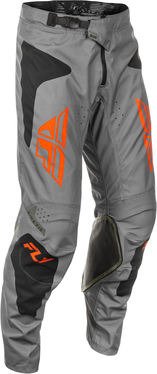 Kinetic Sym Pants Grey/Orange/Black Sz 30