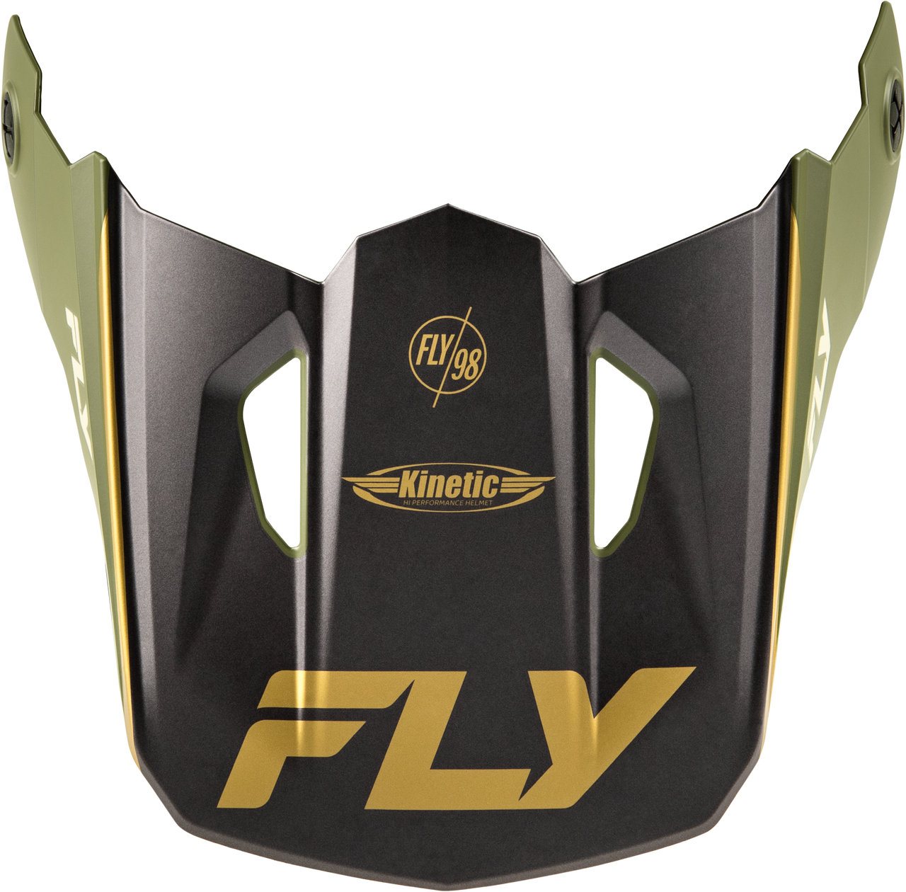 Kinetic Rally Helmet Visor Matte Moss Gry/Khaki/Wht Md/Lg