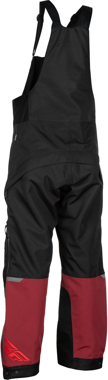 Women's Carbon Bibs Merlot/Red Sm