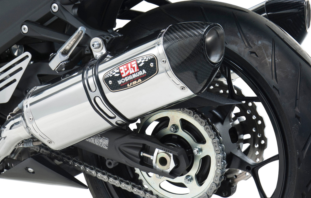 Exhaust Race R 77 Slip On Ss Ss Cf Dual