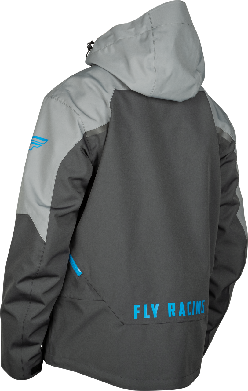 Carbon Jacket Grey/Blue Md
