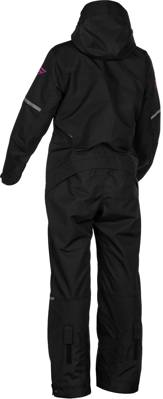 Women's Cobalt Shell Monosuit Black/Fuschia Sm