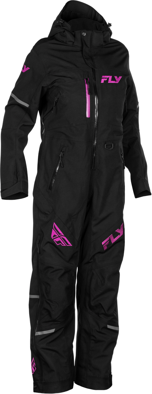 Women's Cobalt Shell Monosuit Black/Fuschia 2x