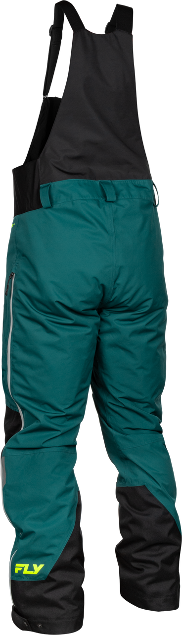 Incline Bib Teal/Black Lg Tall