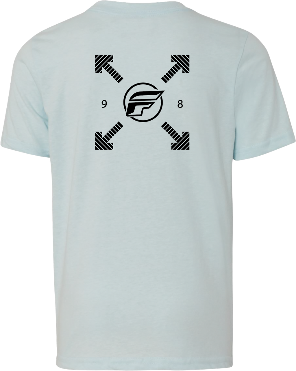 Youth Fly Lost Tee Ice Blue Ys