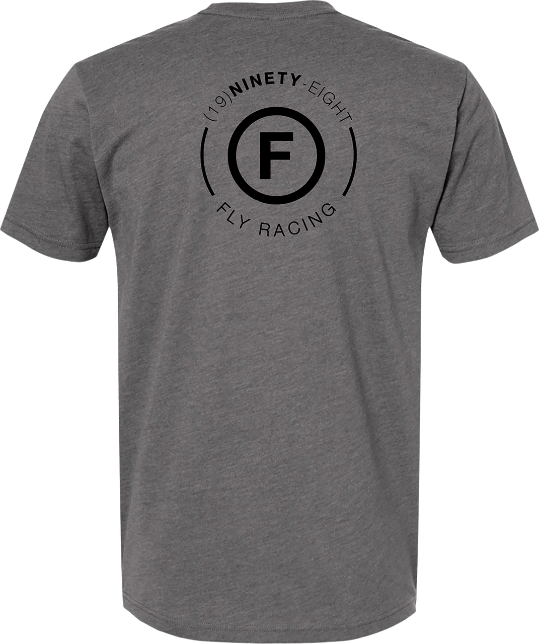 Fly Atom Tee Gunmetal Heather 2x
