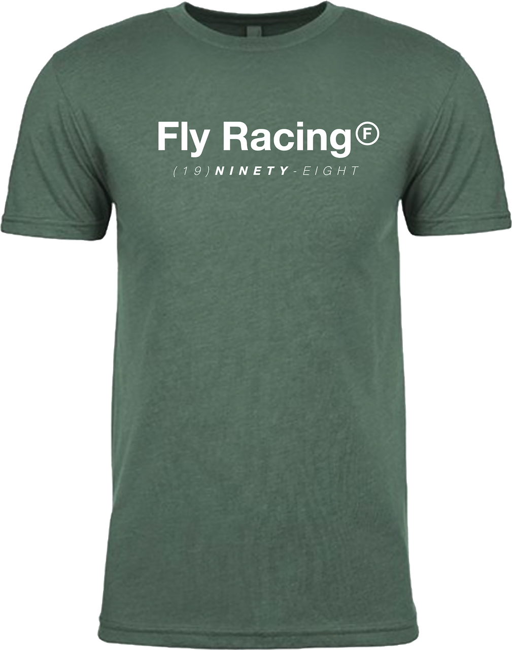 Fly Trademark Tee Forest Green Heather 2x