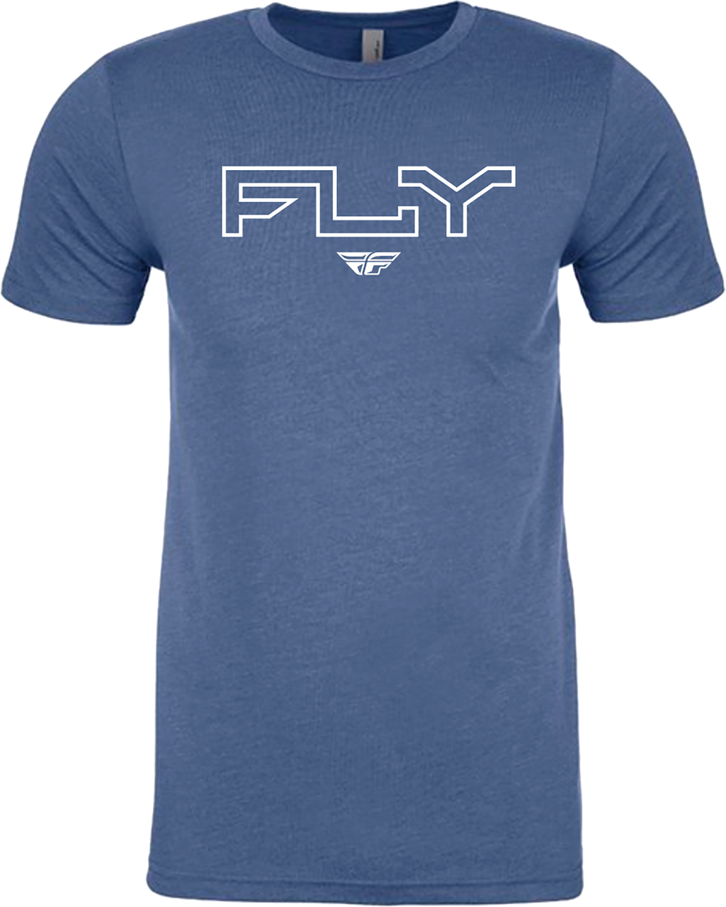 Fly Edge Tee Cool Blue Heather Md