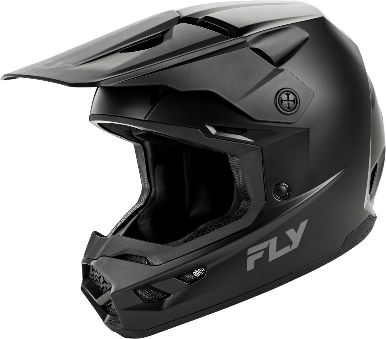 Kinetic Solid Helmet Matte Black Md