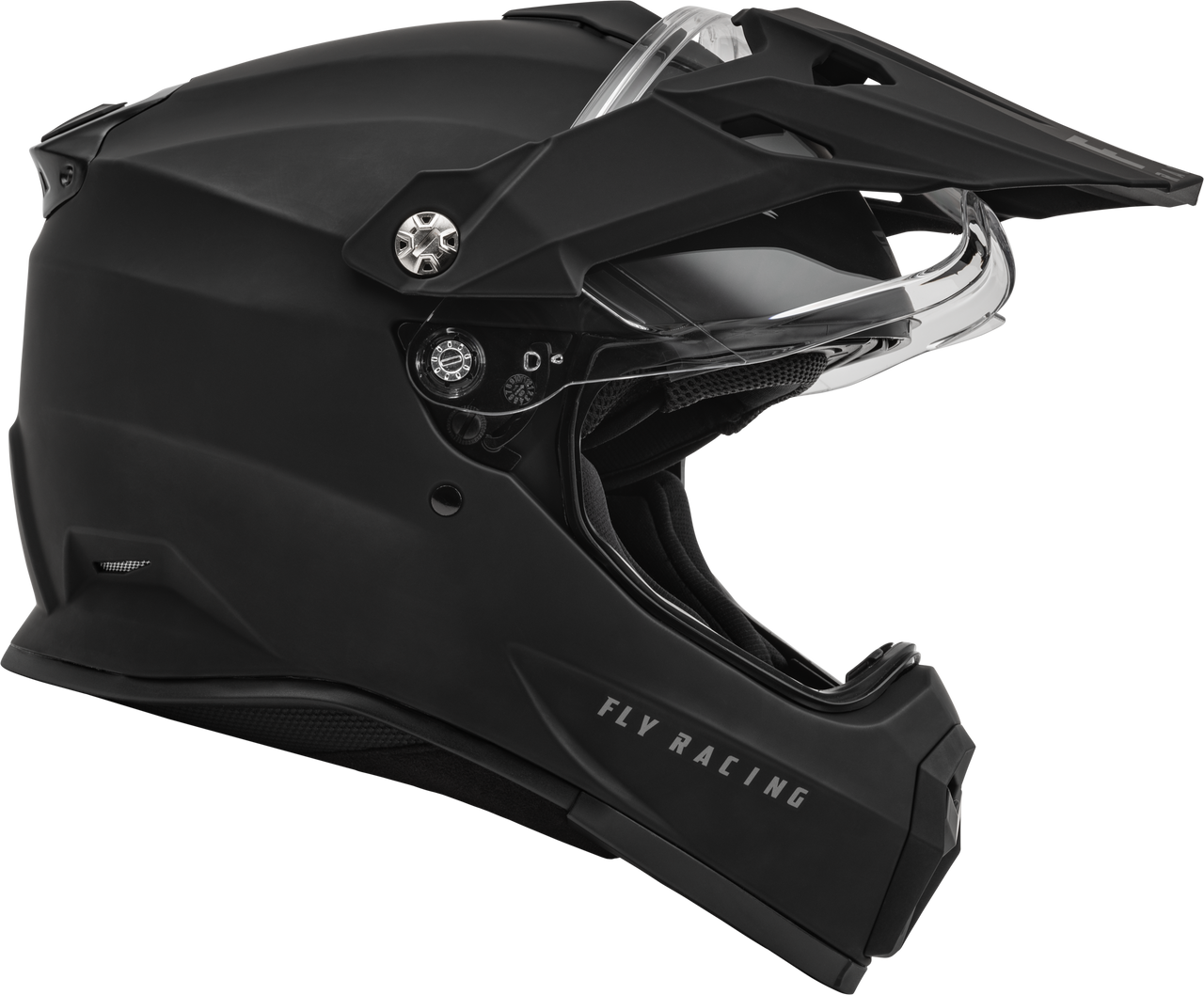 Trekker Solid Helmet Matte Black Md