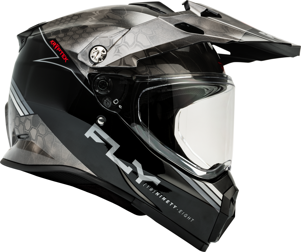 Trekker Kryptek Conceal Helmet Black/Grey/White Lg