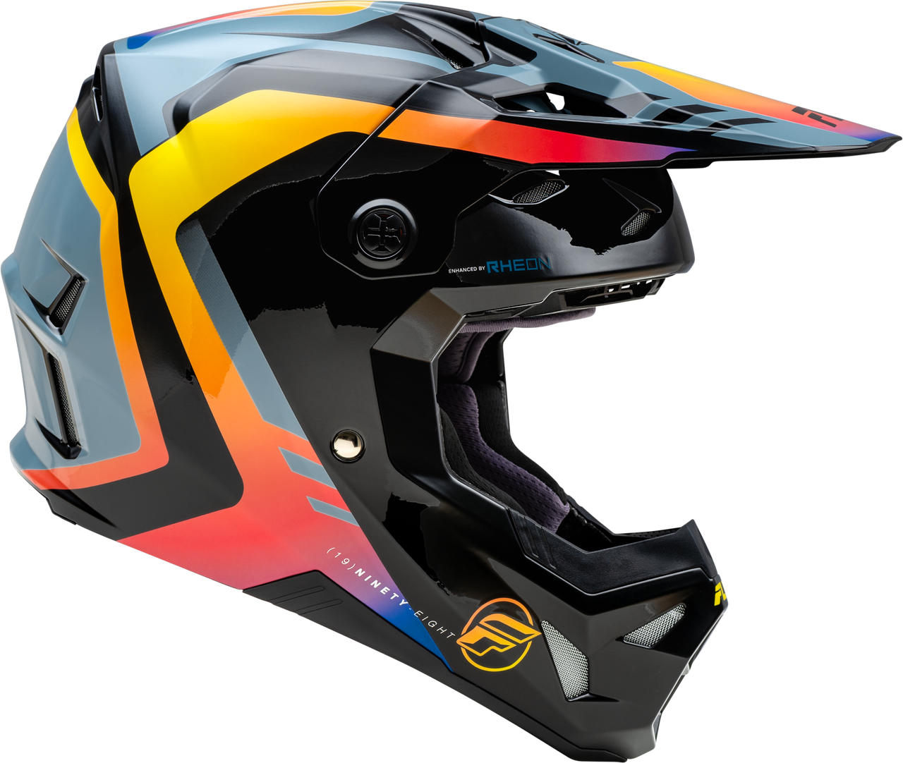 Formula Cp Krypton Helmet Grey/Black/Electric Fade 2x
