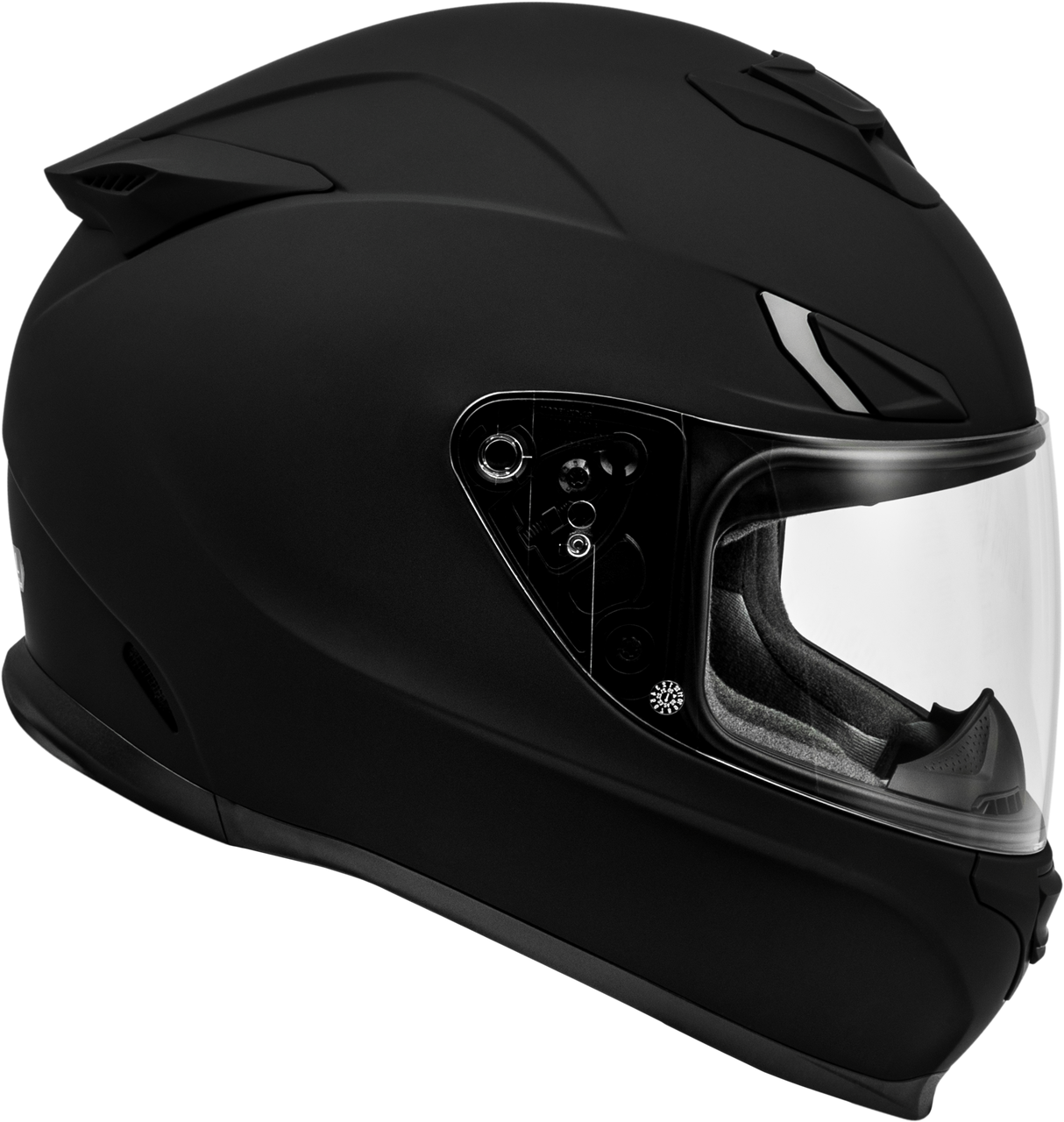 Sentinel Solid Helmet Matte Black Lg