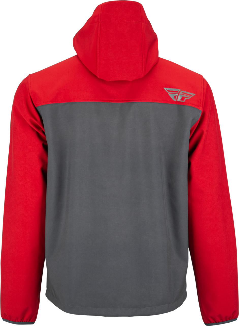 Checkpoint Jacket Grey/Red Md