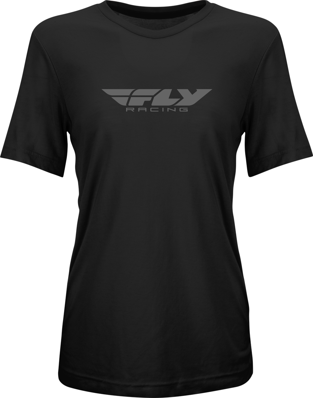 Women's Fly Origin Corp Tee Black/Grey Lg
