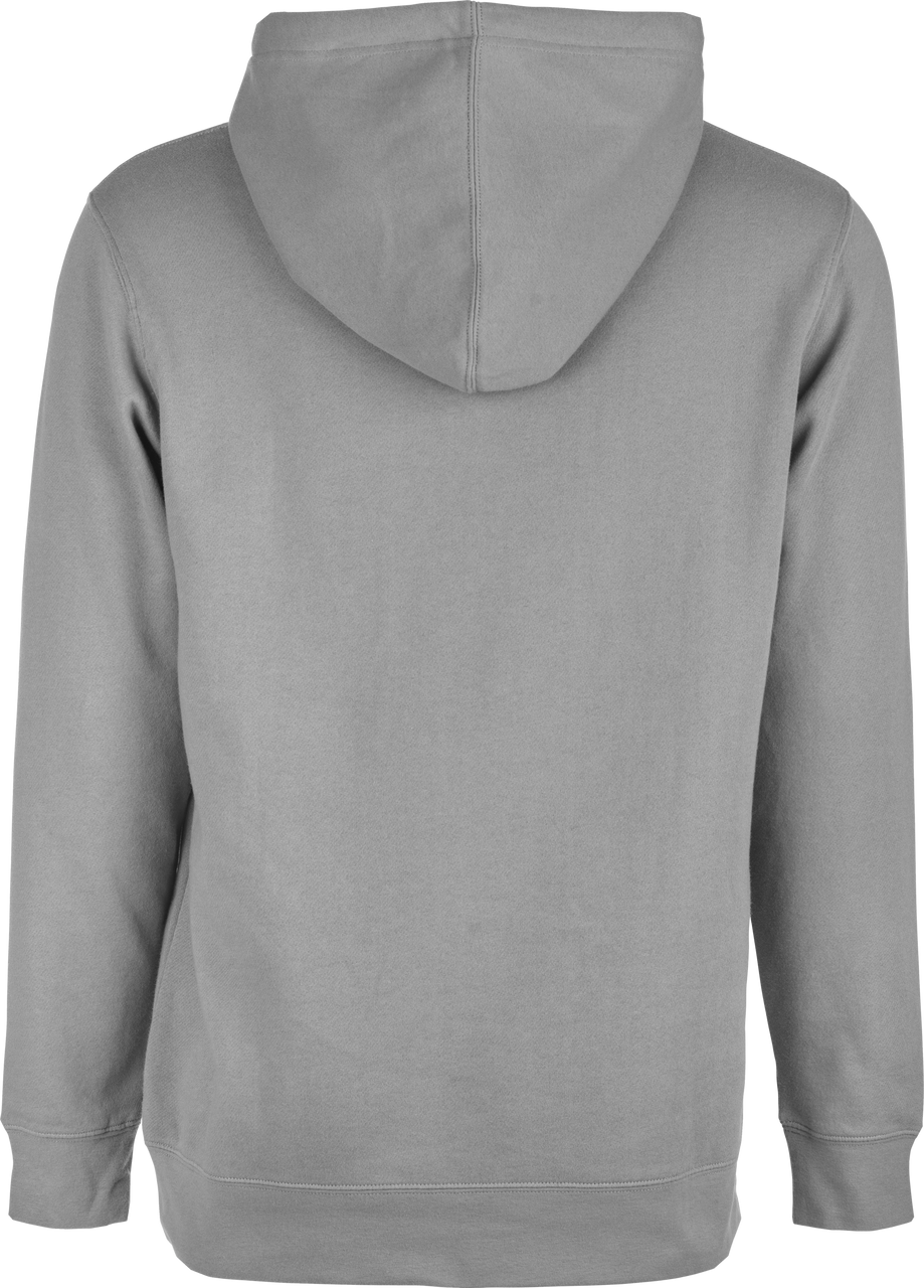 Fly Corporate Pullover Hoodie Grey/Blue Sm