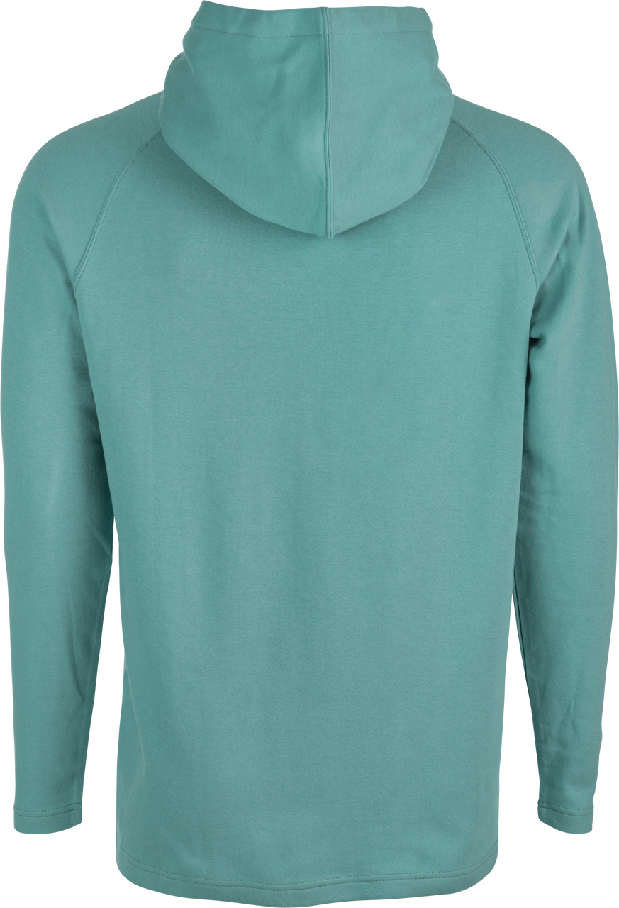 Fly Weekender Pullover Hoodie Sea Green/Grey Sm