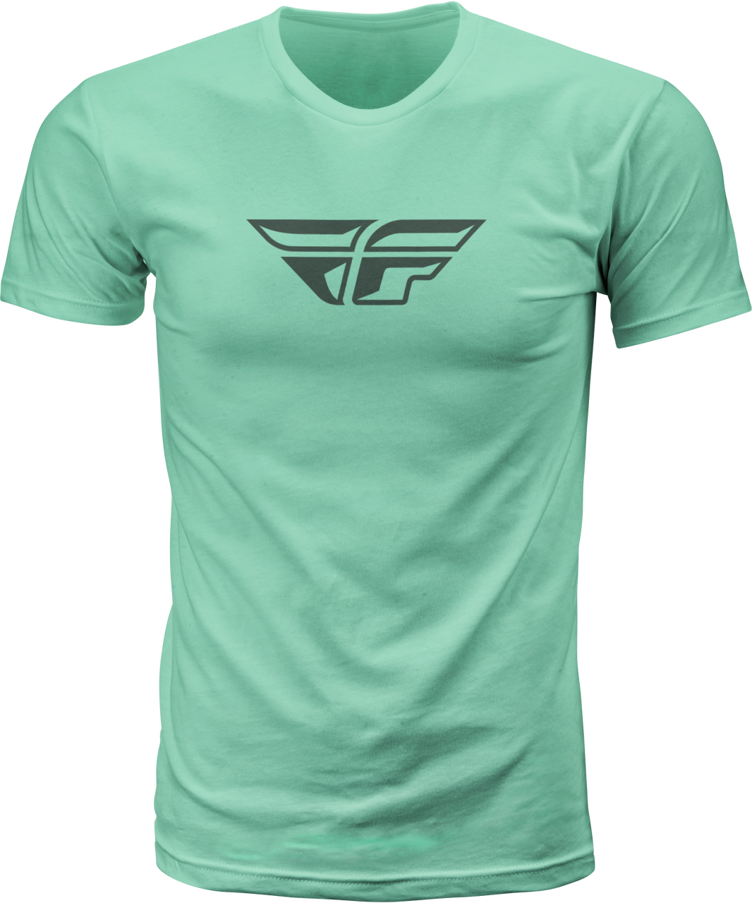 Fly F Wing Tee Sage/Grey Lg
