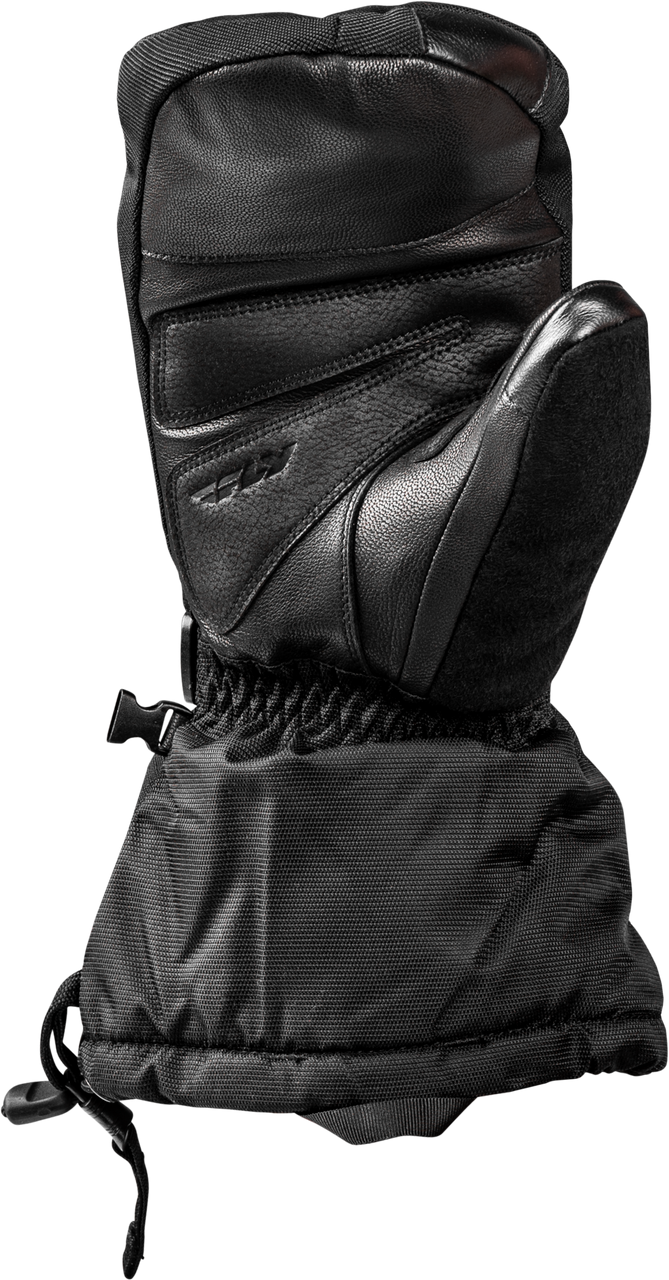 Cascade Mittens Black Xs