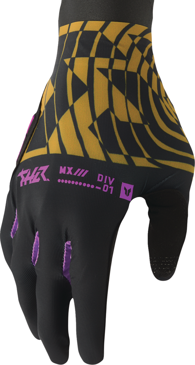 THOR Sportmode Mind Control Gloves - Black/Caramel - 2XL 3330-8572
