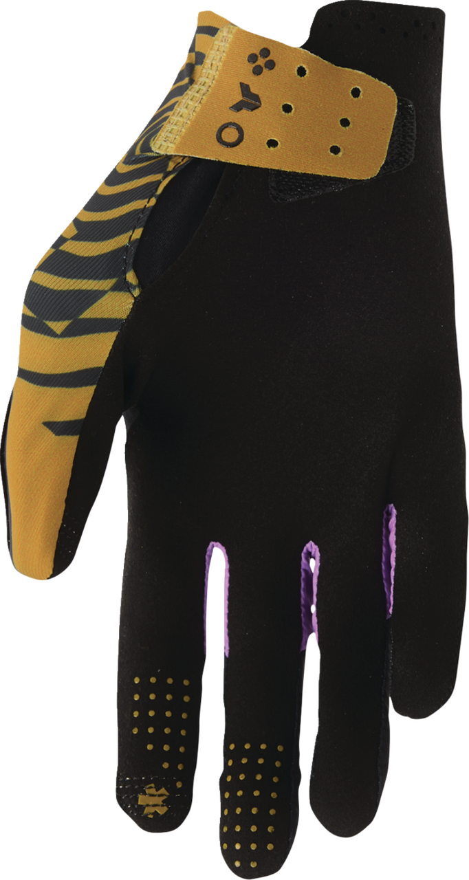 THOR Sportmode Mind Control Gloves - Black/Caramel - XS 3330-8567