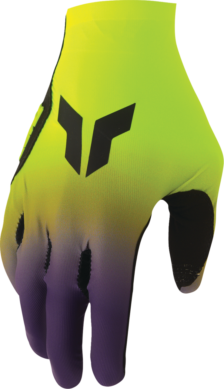 THOR Sportmode Iconic Gloves - Acid/Purple - Small 3330-9119