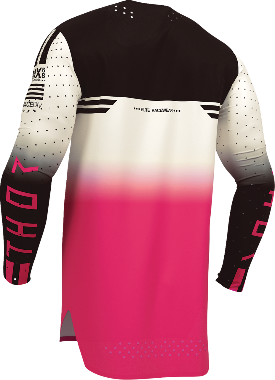 THOR Sportmode Geo Jersey - Vintage White/Pink - 2XL 2910-8761