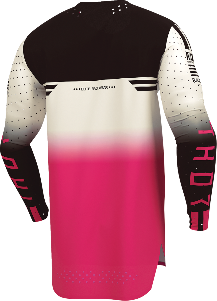 THOR Sportmode Geo Jersey - Vintage White/Pink - 2XL 2910-8761