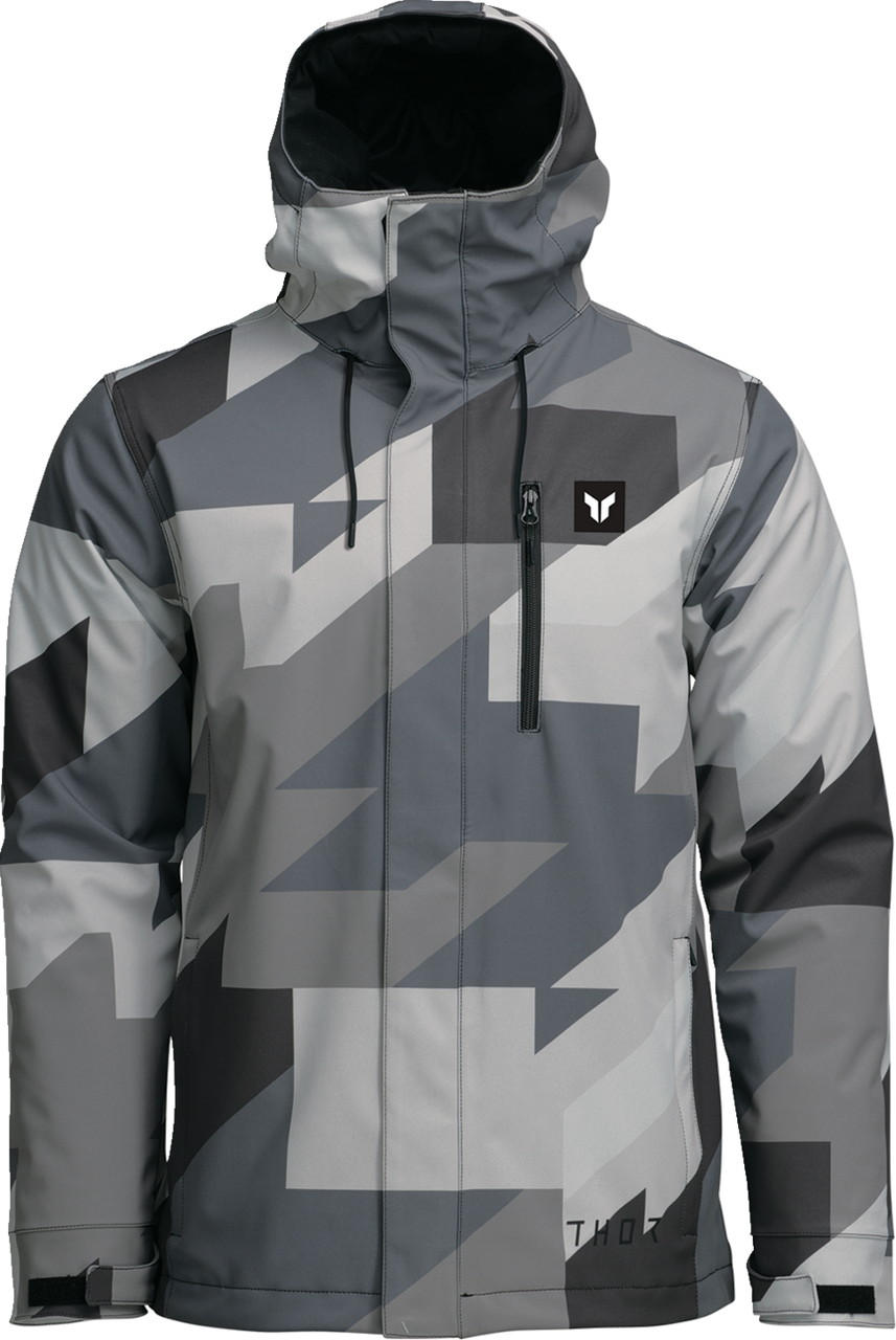 THOR Brave Tour Jacket - Gray/Black Camo - 2XL 2920-0865