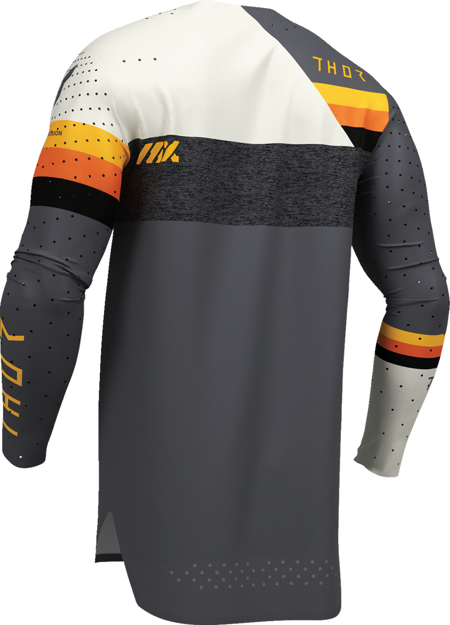 THOR Sportmode League Jersey - Charcoal/White - Small 2910-8352