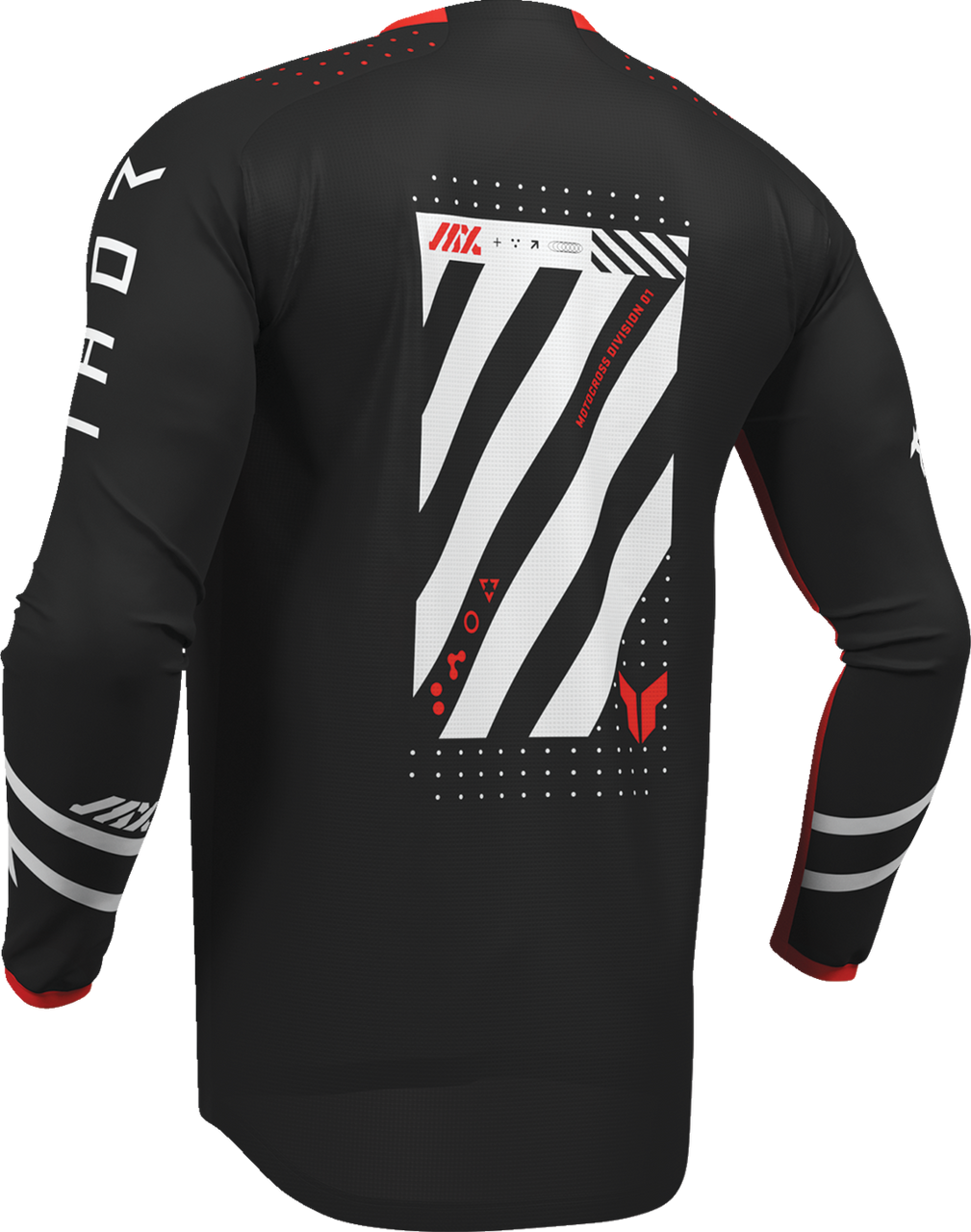 THOR Launchmode Futura Jersey - Black/Red - 2XL 2910-8416