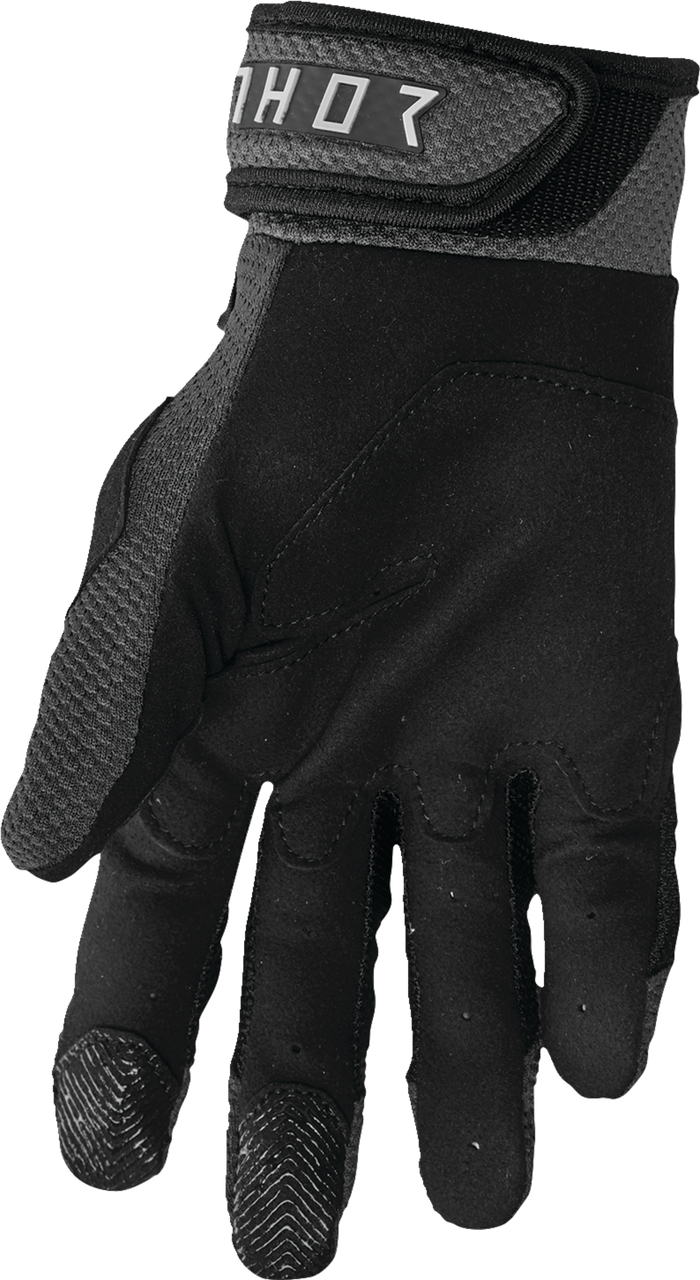 THOR Terrain Gloves - Black/Charcoal - XS 3330-8242
