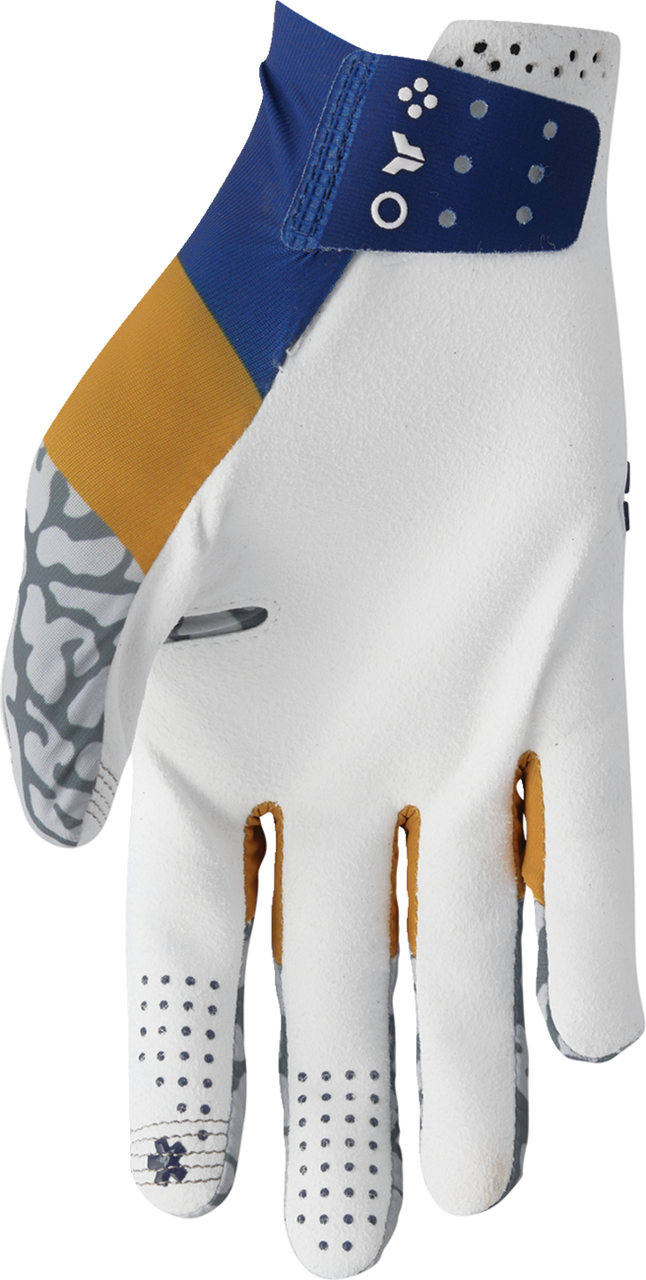 THOR Sportmode Bravo Gloves - Navy/Copper - 2XL 3330-8241