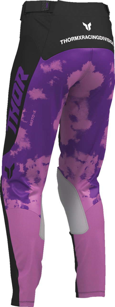 THOR Women's Launchmode Bleach Pants - Black/Orchid - US 9/10 2902-0428