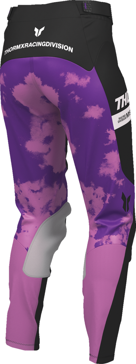 THOR Women's Launchmode Bleach Pants - Black/Orchid - US 1/2 2902-0424