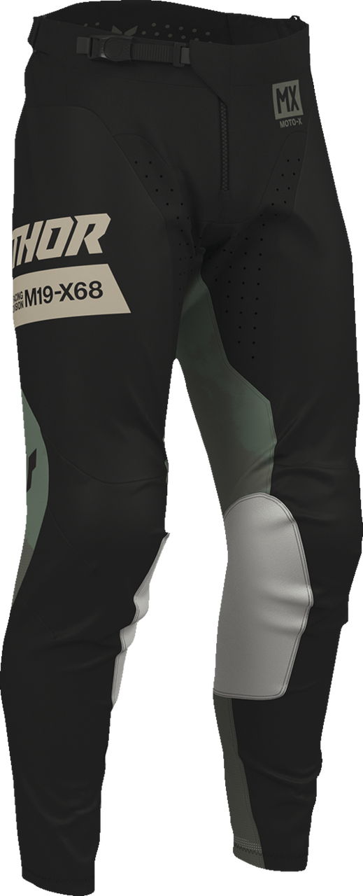 THOR Launchmode Bleach Pants - Black/Camo - US 38 2901-12335
