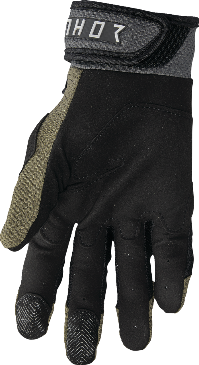 THOR Terrain Gloves - Army/Charcoal - XL 3330-8253