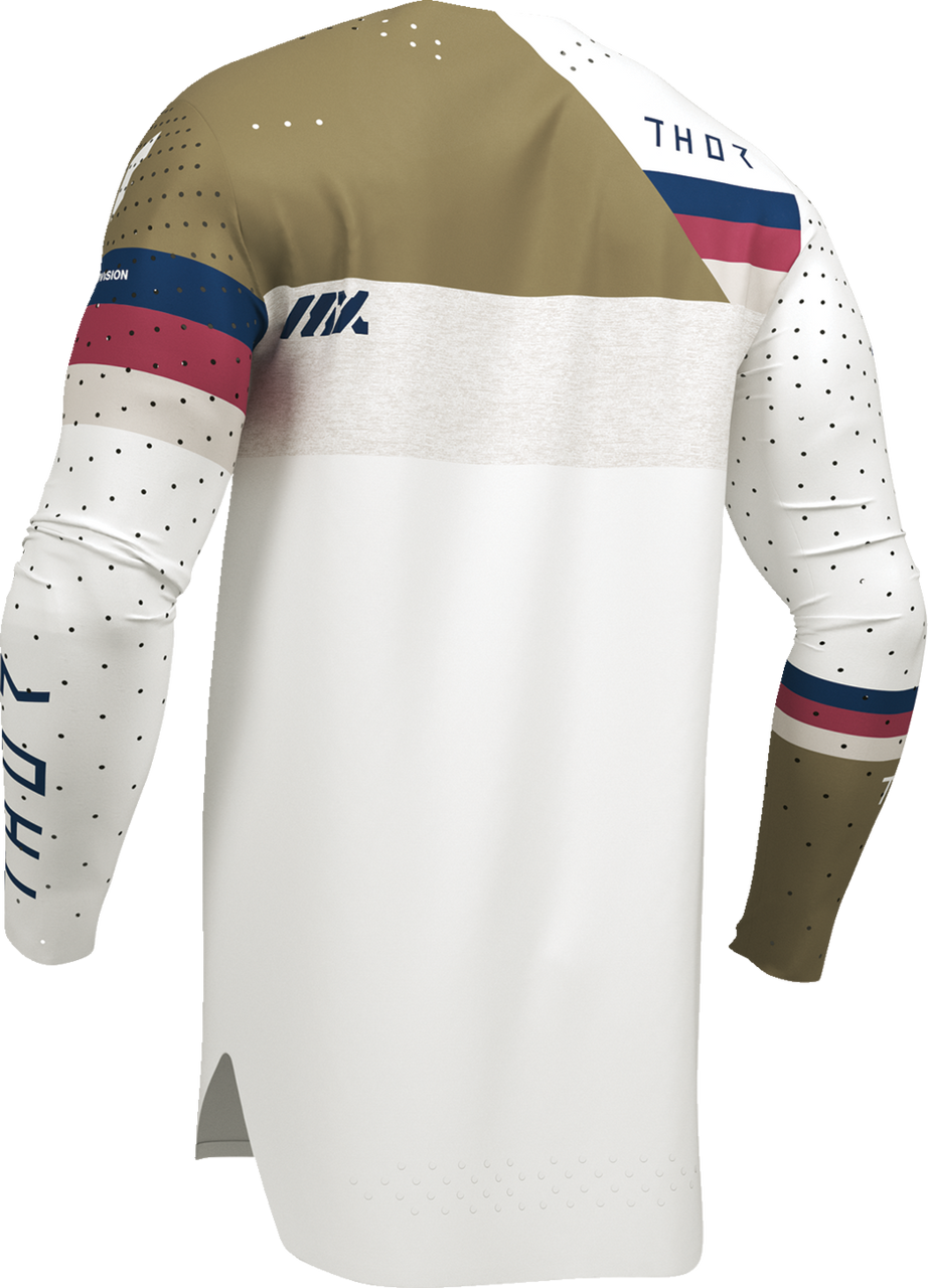 THOR Sportmode League Jersey - White/Copper - Large 2910-8366