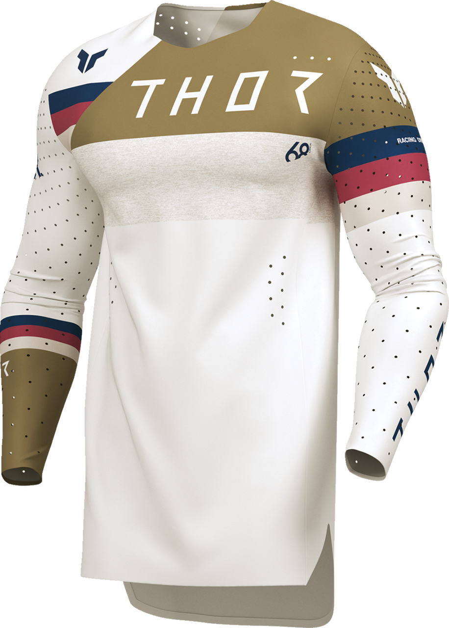 THOR Sportmode League Jersey - White/Copper - Medium 2910-8365