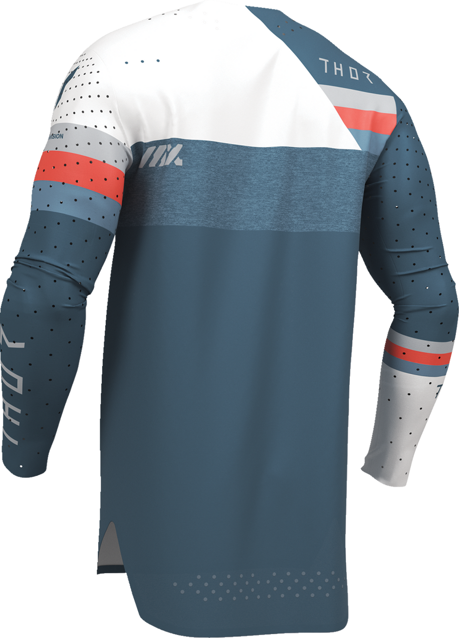 THOR Sportmode League Jersey - Blue/White - 2XL 2910-8362