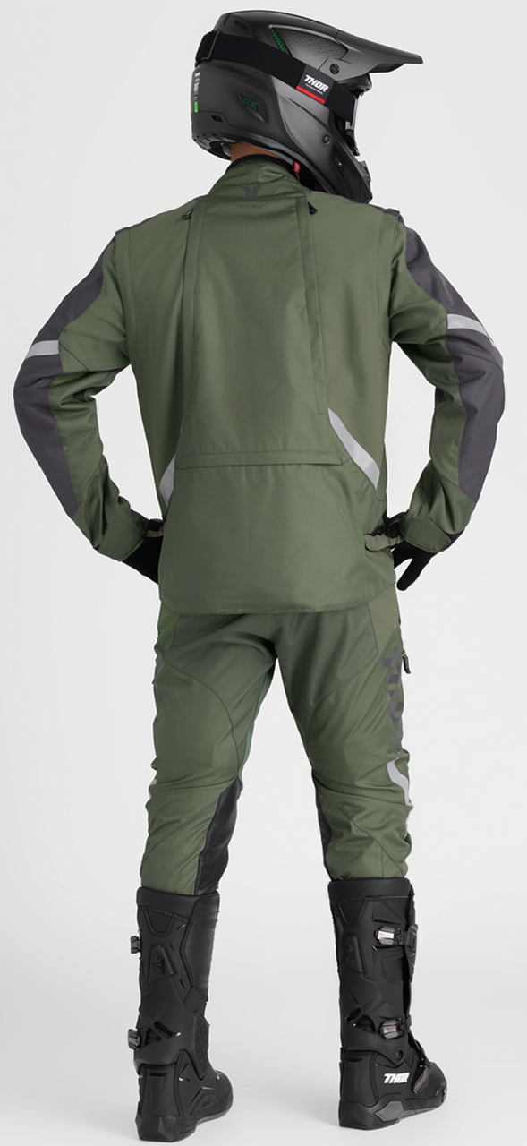 THOR Terrain In-the-Boot Pants - Army/Charcoal - US 30 2901-12183