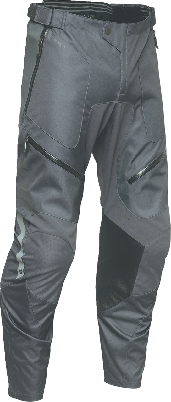 THOR Terrain In-the-Boot Pants - Charcoal - US 44 2901-12212