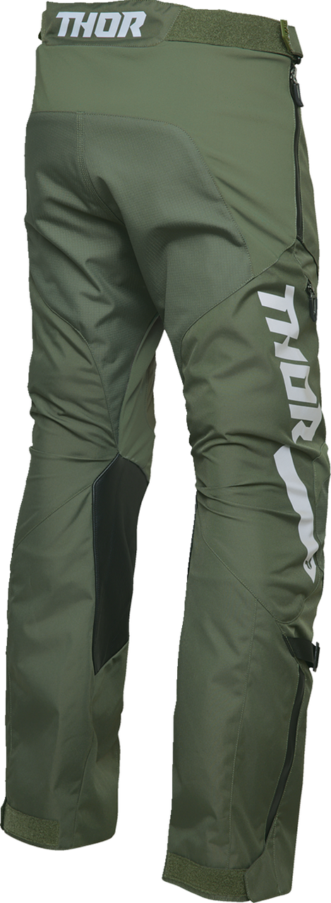 THOR Terrain Over-the-Boot Pants - Army/Charcoal - US 34 2901-12152
