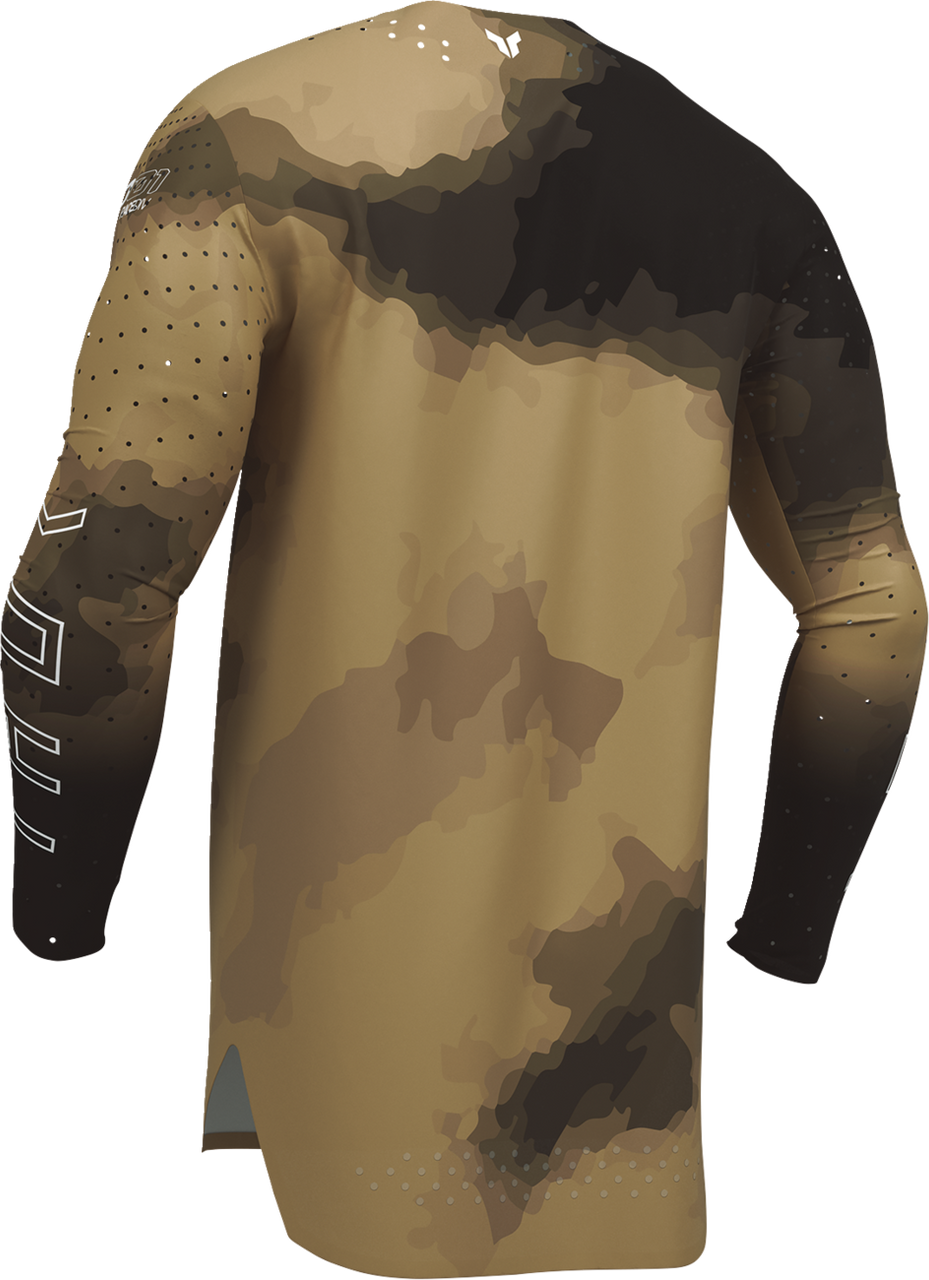 THOR Sportmode Carbon Jersey - Black/Copper - Small 2910-8737