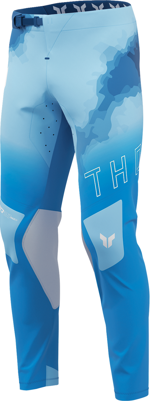 THOR Sportmode Carbon Pants - Electric Blue/Powder Blue - US 36 2901-12785