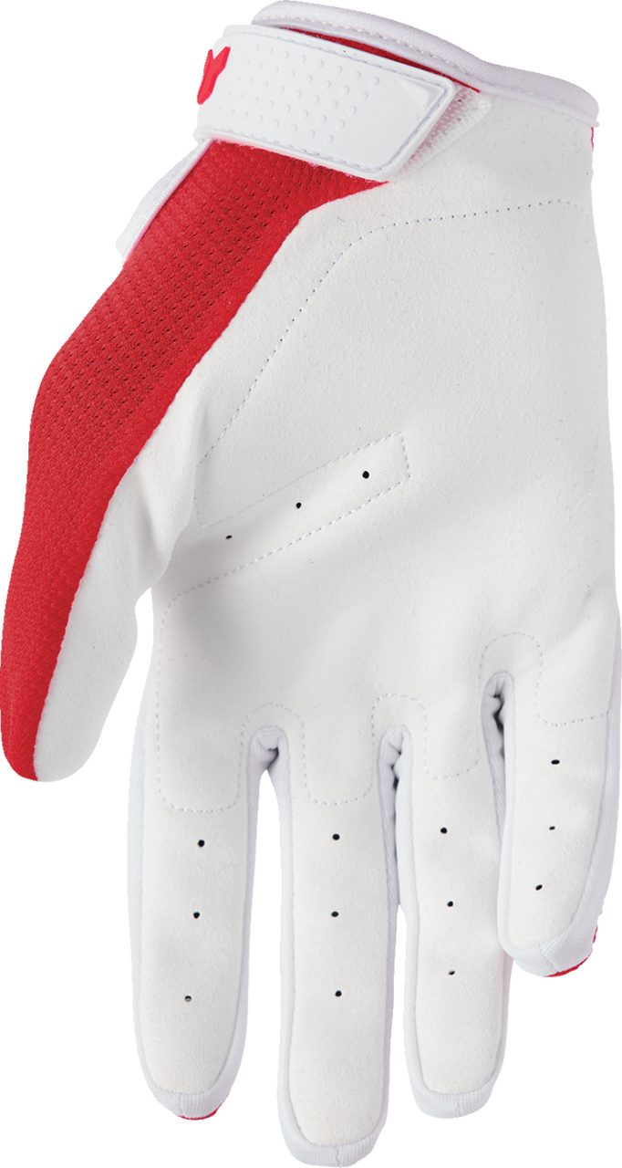 THOR Youth Ridemode Static Gloves - Red - Medium 3332-1928