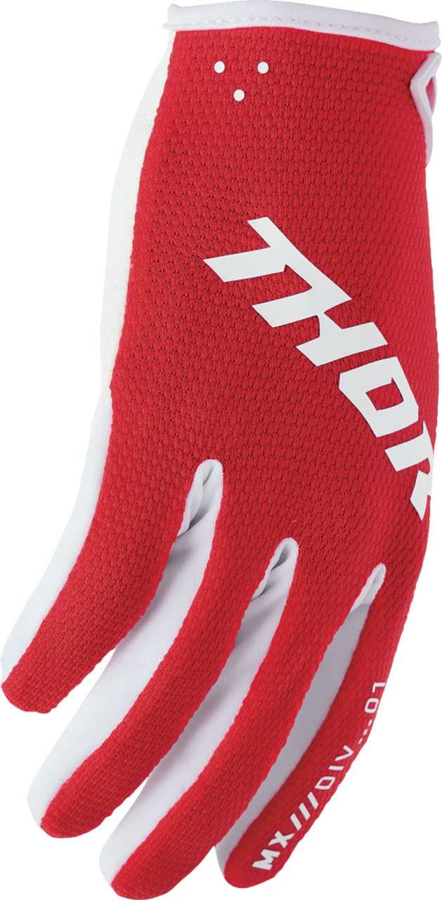 THOR Ridemode Static Gloves - Red - 2XL 3330-8342