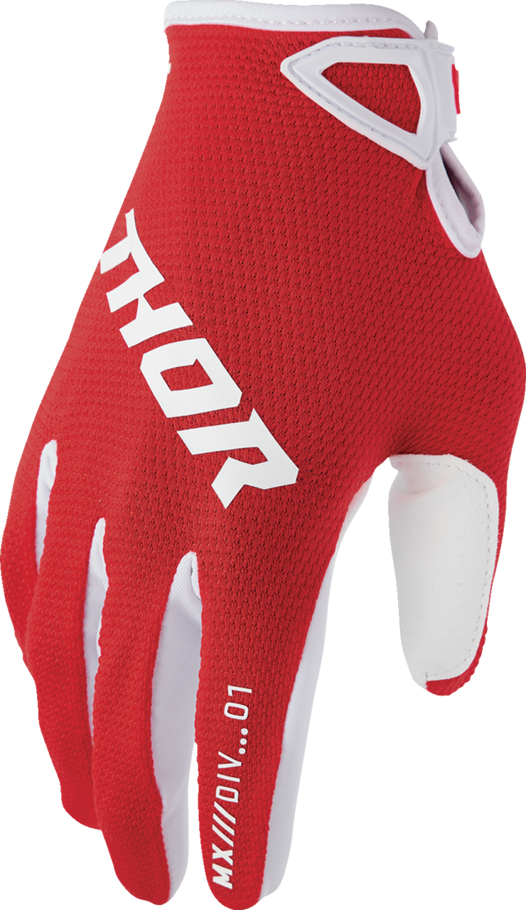 THOR Ridemode Static Gloves - Red - XL 3330-8341