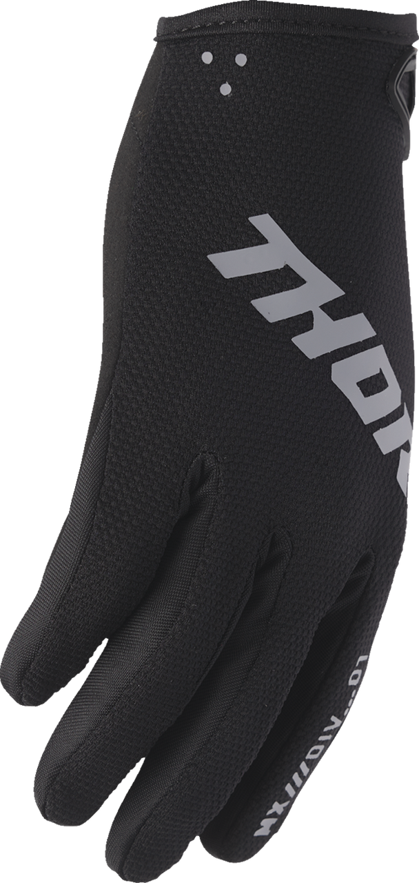 THOR Ridemode Static Gloves - Black - Small 3330-8332